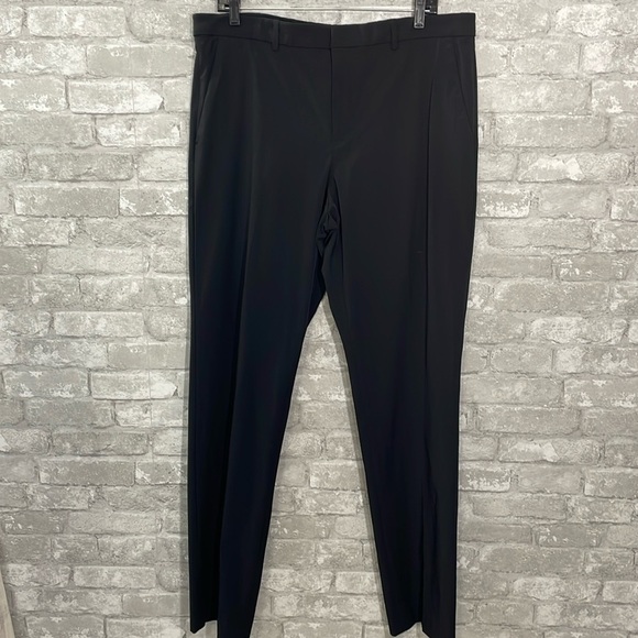 Perry Ellis Black Slim Stretch Pants - Picture 1 of 5